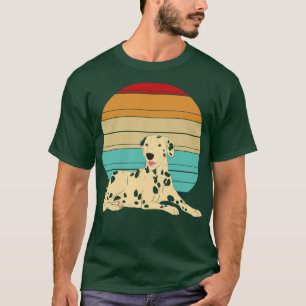 Hundebesitzer Haustier Lover Retro Hunde Dalmatine T-Shirt