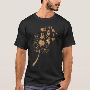 Hundebesitzer Hund Hundebesitzer Tier Löwenzahn Pu T-Shirt