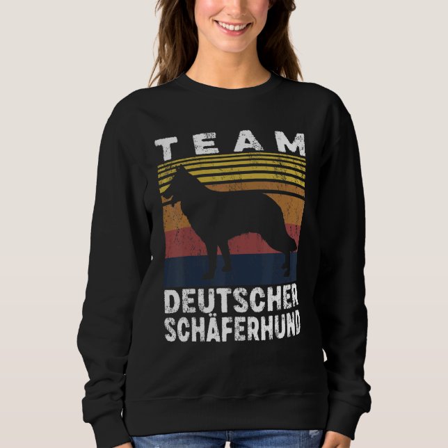 Hundebesitzer im Team Sweatshirt (Vorderseite)