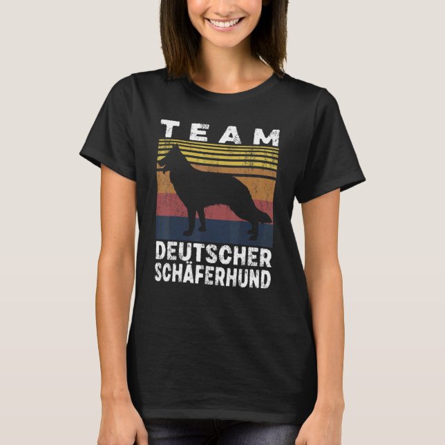 Hundebesitzer im Team T-Shirt (Vorderseite)