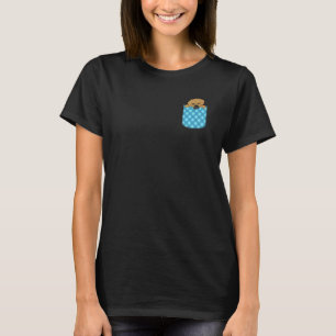 Hundebesitzer Tier Hund Besitzer Süßer Pocket Pugg T-Shirt