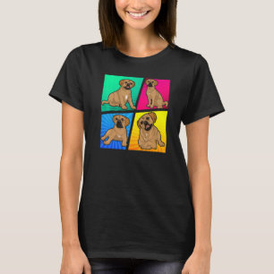 Hundebesitzer Tier Hund Haustierbesitzer Pop Mops T-Shirt