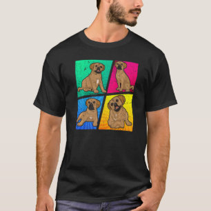 Hundebesitzer Tierbesitzer Pop Puggle T-Shirt