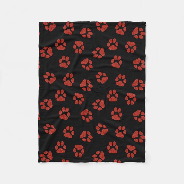 Hundebesitzer Xmas Animal Fleecedecke (Vorderseite)