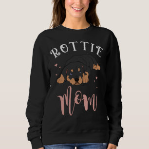 Hundebesitzerin Frauen Rottie Mama Haustier Tierhe Sweatshirt