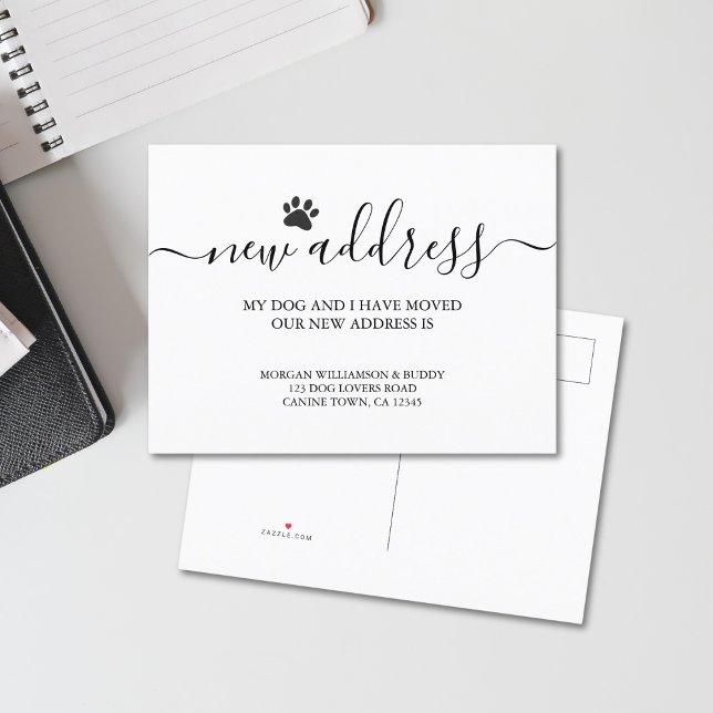 Hundebewegung Ankündigungspostkarte (Von Creator hochgeladen)