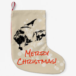 Hundebontage Kleiner Weihnachtsstrumpf