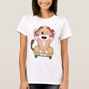 Hundebrautschleier Hochzeit T-Shirt
