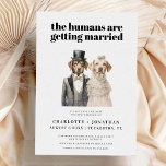 Hundebriege und lustige Hochzeit retten das Datum Save The Date<br><div class="desc">Hundebriege und lustige Hochzeit retten das Datum</div>