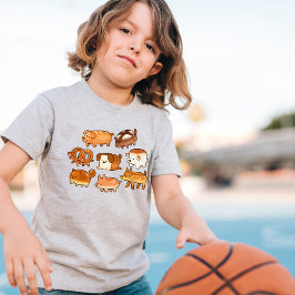 Hundebrott, Kreis T-Shirt