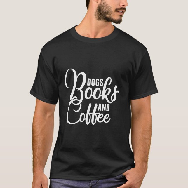 Hundebücher und Shirt für den Kaffee (Vorderseite)