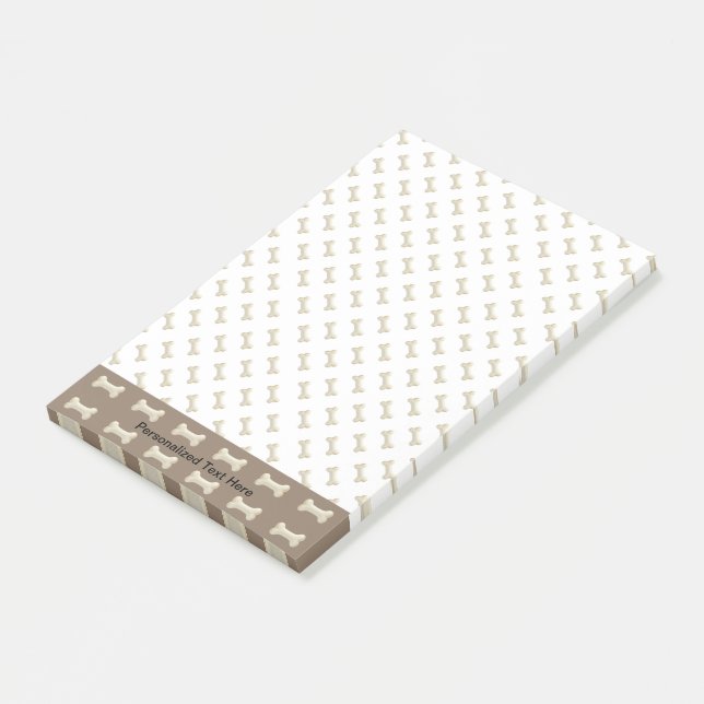 Hundebund Post-it Klebezettel (angewinkelt)