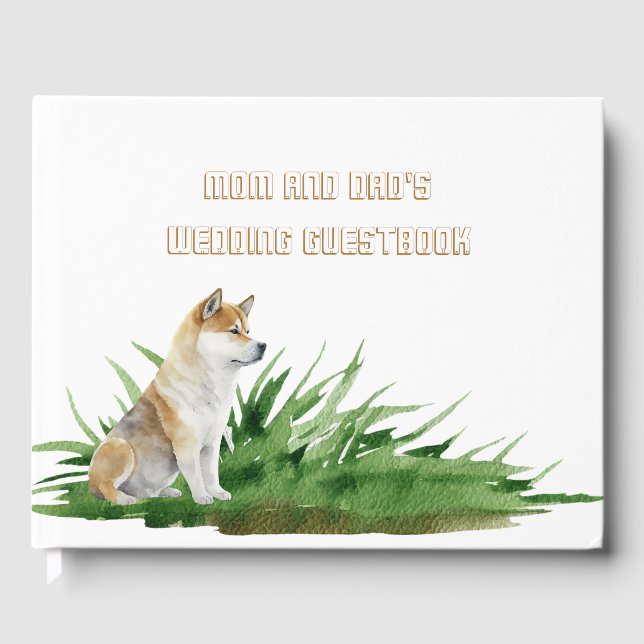 Hundebüt Gästebuch (Vorderseite)