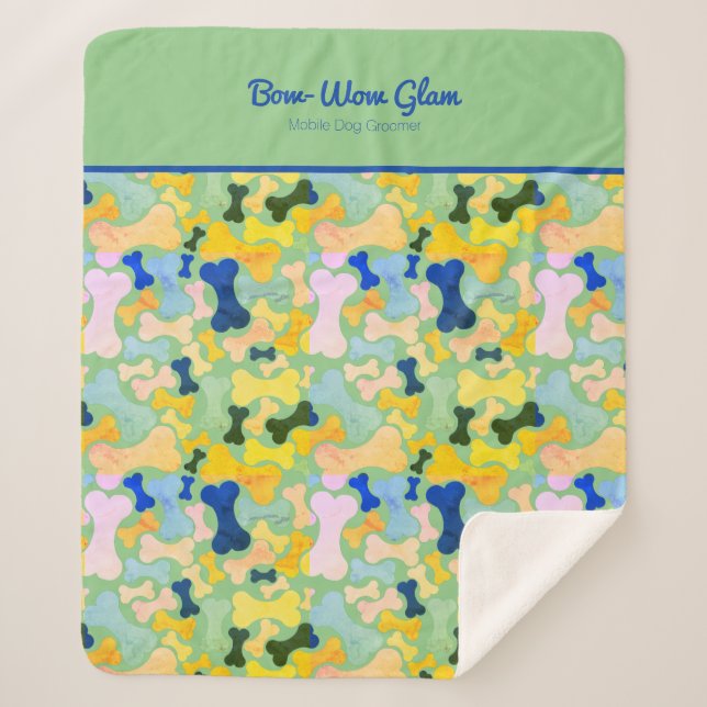 Hundebütteltier Sherpadecke (Vorderseite)