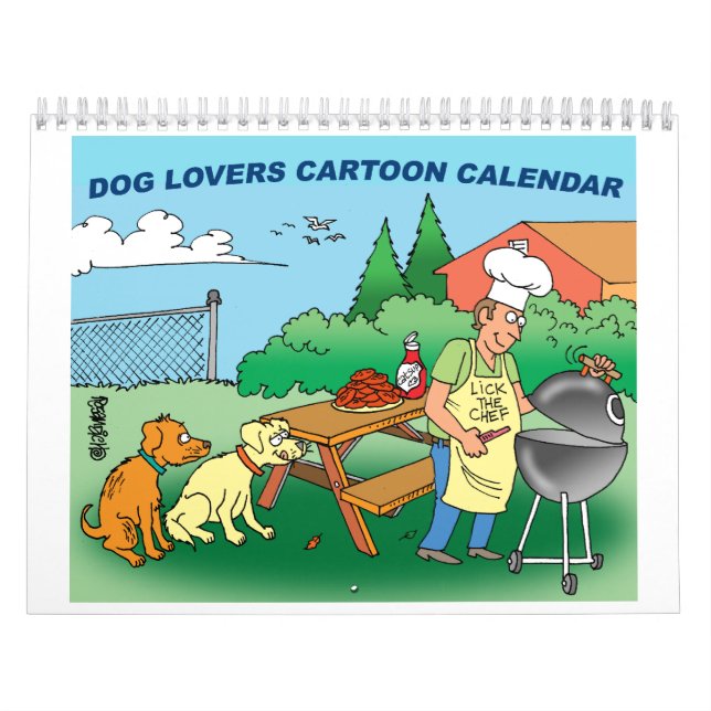 HundeCartoon-Kalender Kalender (Titelbild)