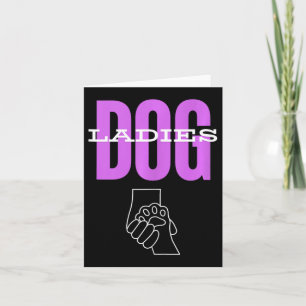 Hundedamen für Kamala Harris Top Karte