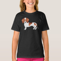 Hundedesign für Kurze Dackeln aus Rot und Weiß