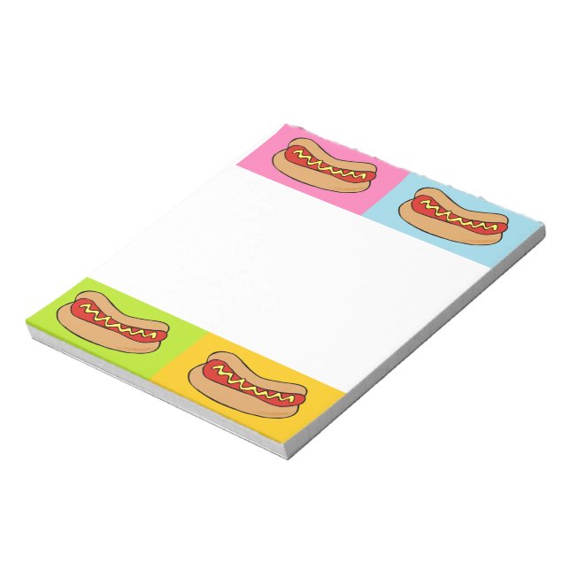 Hundedesign Notizblock (Rotiert)