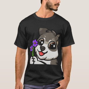 Hundefamilien-Blumenfreunde T-Shirt
