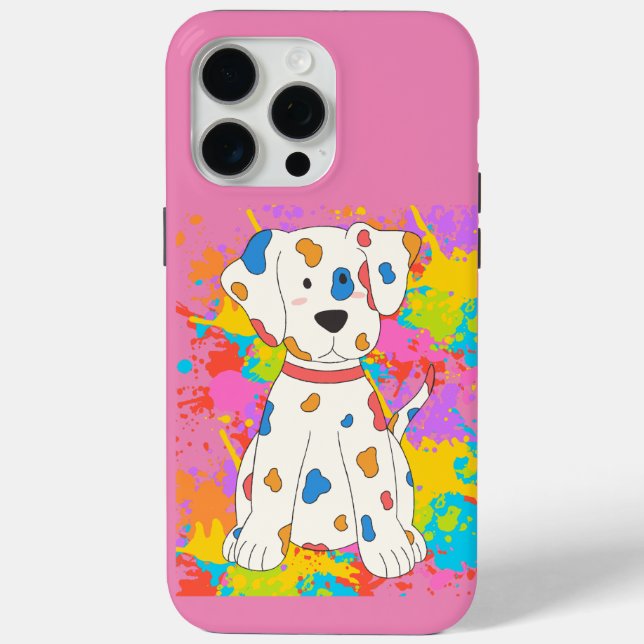Hundefarbe Case-Mate iPhone Hülle (Rückseite)