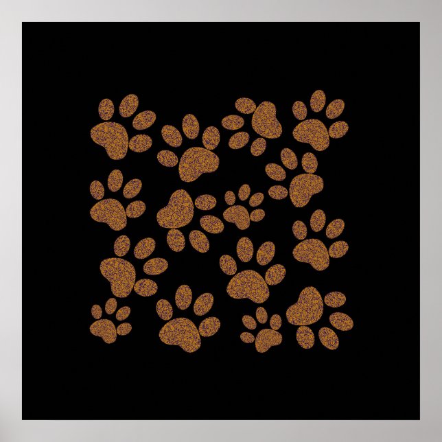 Hundefass für Wände Poster (Vorne)