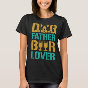 Hundefather Bierliebhaber T-Shirt