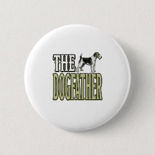 Hundefather Terrier Vintage Gravur Shirt Design_ Button
