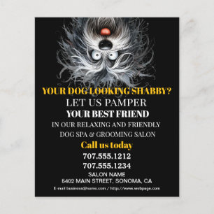 Hundefeld personalisierter Flyer