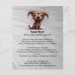 Hundefeld personalisierter Flyer