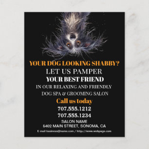 Hundefeld personalisierter Flyer