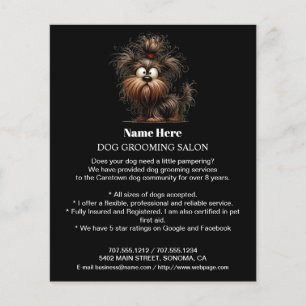Hundefeld personalisierter Flyer