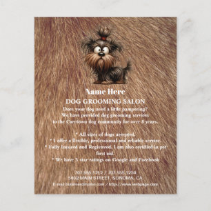 Hundefeld personalisierter Flyer