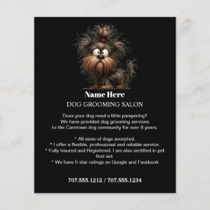 Hundefeld personalisierter Flyer