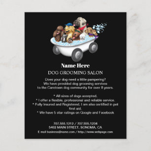 Hundefeld personalisierter Flyer
