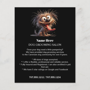 Hundefeld personalisierter Flyer