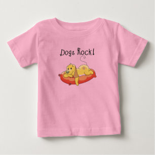 Hundefelsen-T-Shirts und Geschenke Baby T-shirt