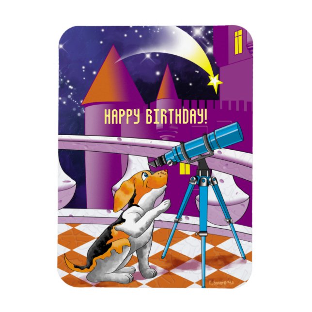 Hundefernrohr Magnet (Vertikal)