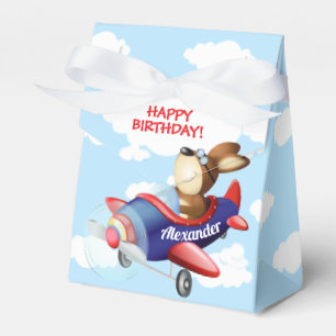 Hundeflieger   Geburtstagspartei Geschenkschachtel