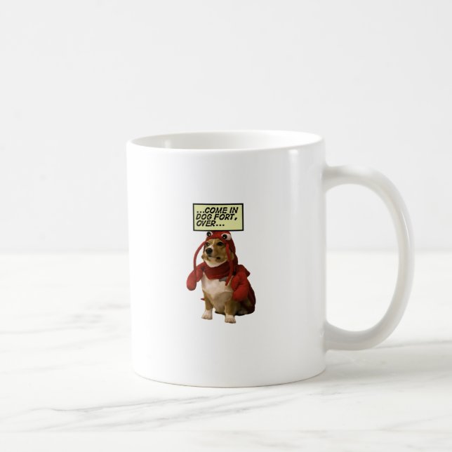 Hundefort-T - Shirt Tasse (Rechts)