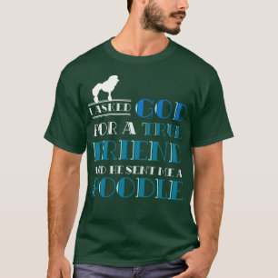 Hundefreund Besitzer Geschenk Hunderasse Pudel T-Shirt