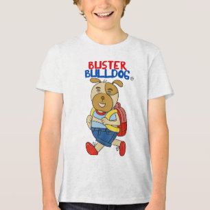Hundefreund Grafik Süßer Welpen Cartoon Kinder Tri-Blend Shirt