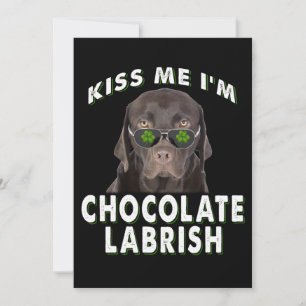 Hundefreund   Küsse mich, ich bin ein Chocolate La Karte