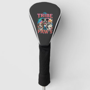 Hundefreund Mein Stamm Hat Pfoten Golf Headcover