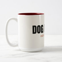 Hundefreund Mit Einem Kaffeeproblem Zweifarben-Tas