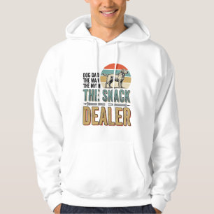 Hundefreund Snack Händler Vintage Hunde Liebhaber Hoodie