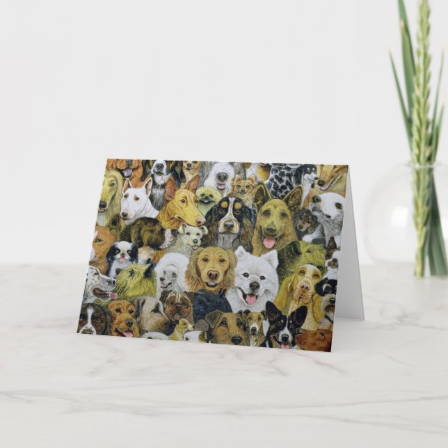 Hundefreunde Karte (Vorderseite)