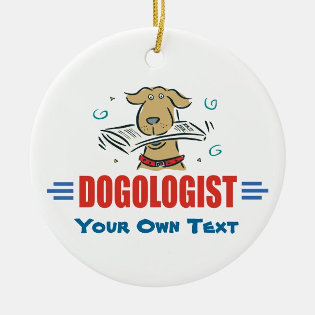 Hundefreunde Keramikornament (Vorne)