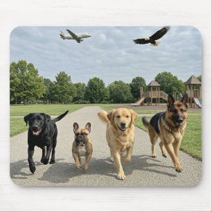 Hundefreunde Mousepad