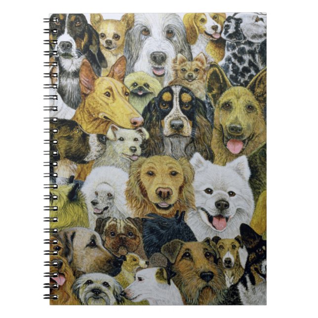 Hundefreunde Notizblock (Vorderseite)