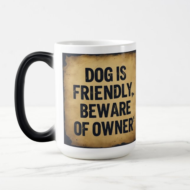 Hundefreunde  verwandlungstasse (Links)